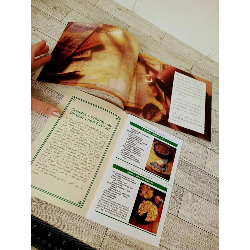 1993 Country Cooking Recipe Collection - Prize‎ Winning Beef - Cookbook Booklet